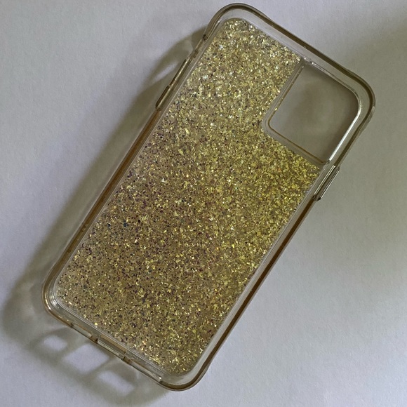 Case Mate gold glitter phone case iPhone 11 Pro Max - Picture 3 of 3